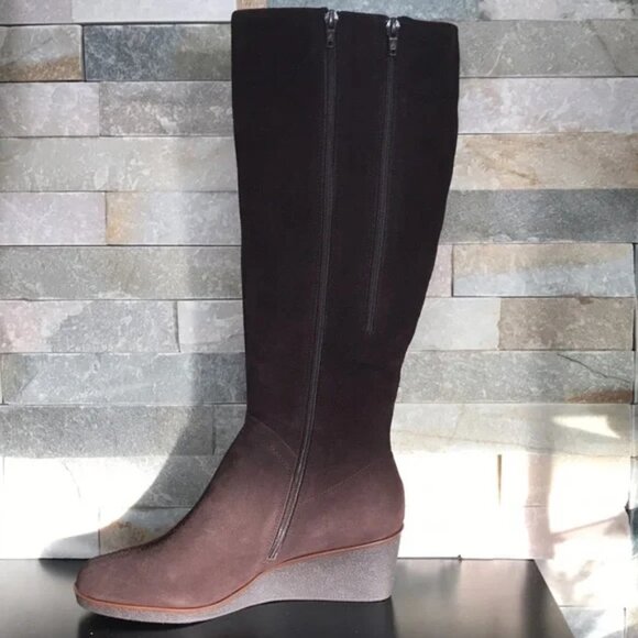 AEROSOLES Women's Binocular Wedge Boot - Picture 4 of 6